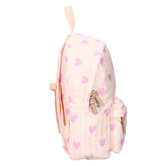 Kidzroom | Rugzak Kleuter Magical Meadows - Roze hartjes