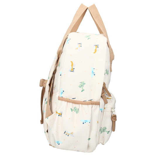 Kidzroom | Rugzak Kleuter Small Talk - Vliegtuigen