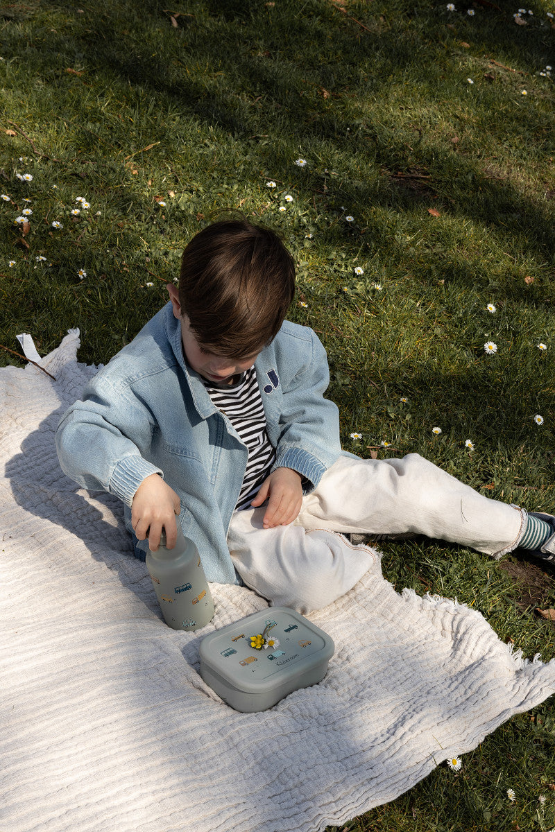 Kidzroom | Thermische drinkfles - Sweet Cuddles Auto's 350ml