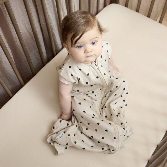 Meyco | Slaapzak ongevoerd interlock jersey Sweet Heart TOG 0.3 - 90-110cm