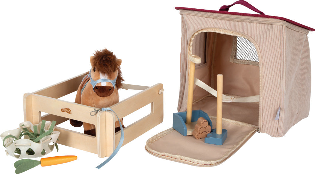 Small Foot | Speelset Paardje in stal
