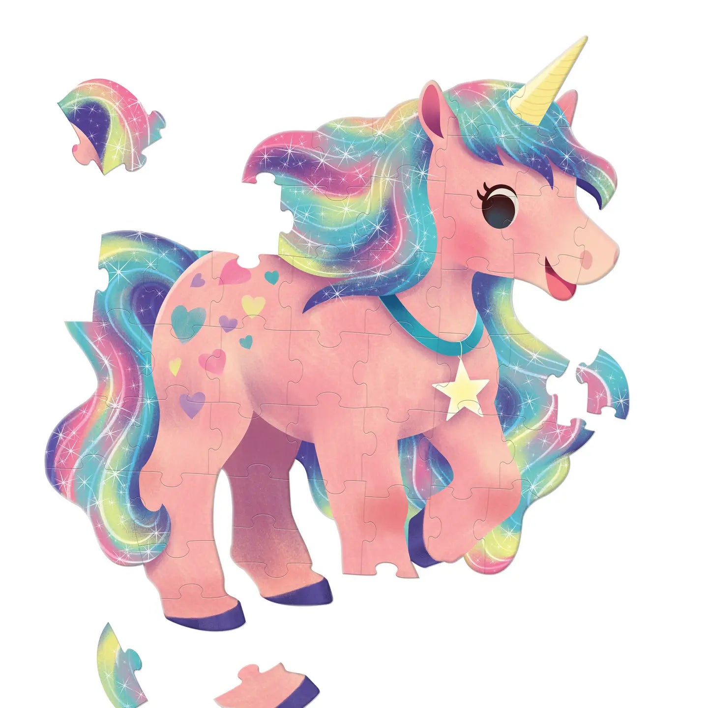 Crocodile Creek | Jumbo puzzel unicorn 48 stuks