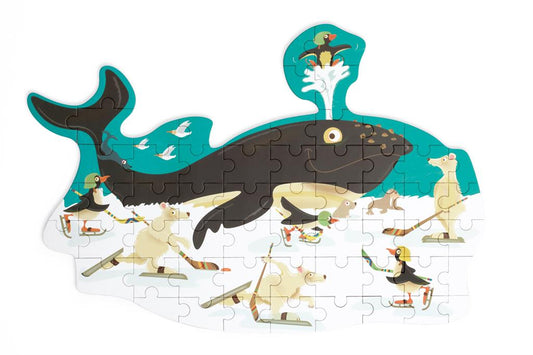Scratch | Puzzel Walvis (4+) 60 stukken