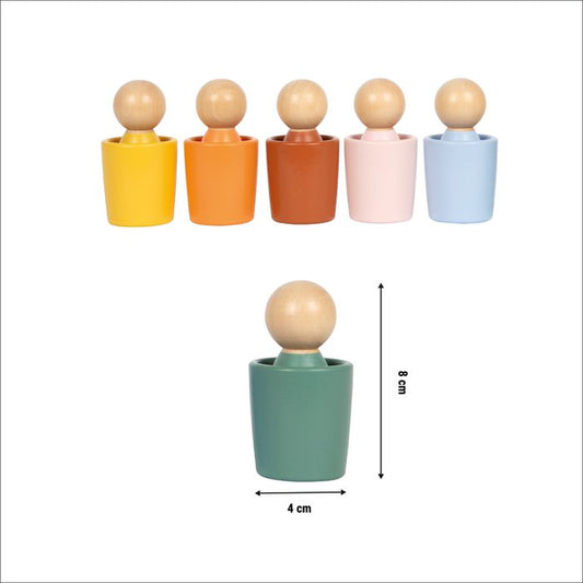 Small Foot | Sorteerbekers met figuren