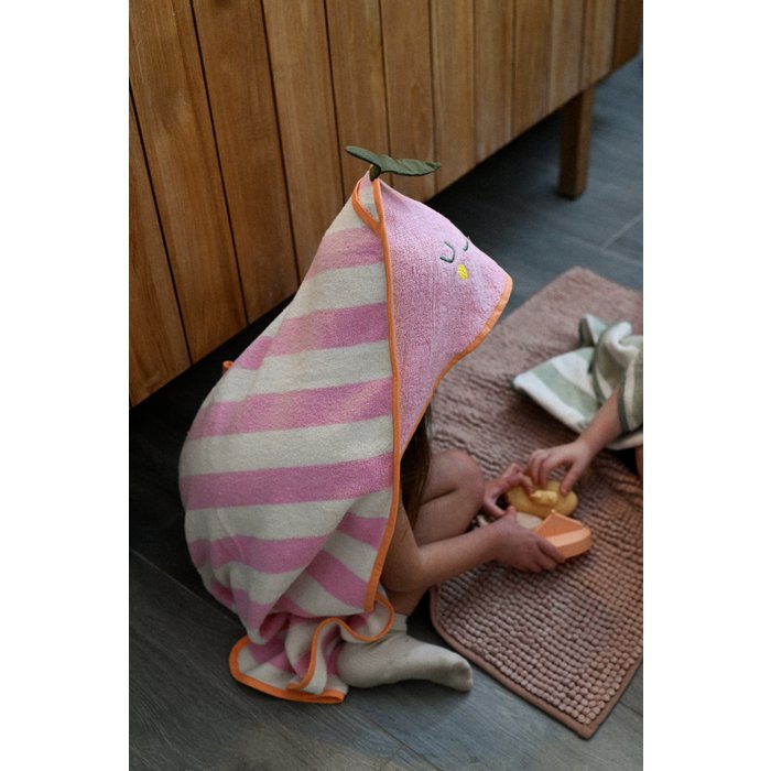 The Cotton Cloud Badcape |Mandy Mandarine