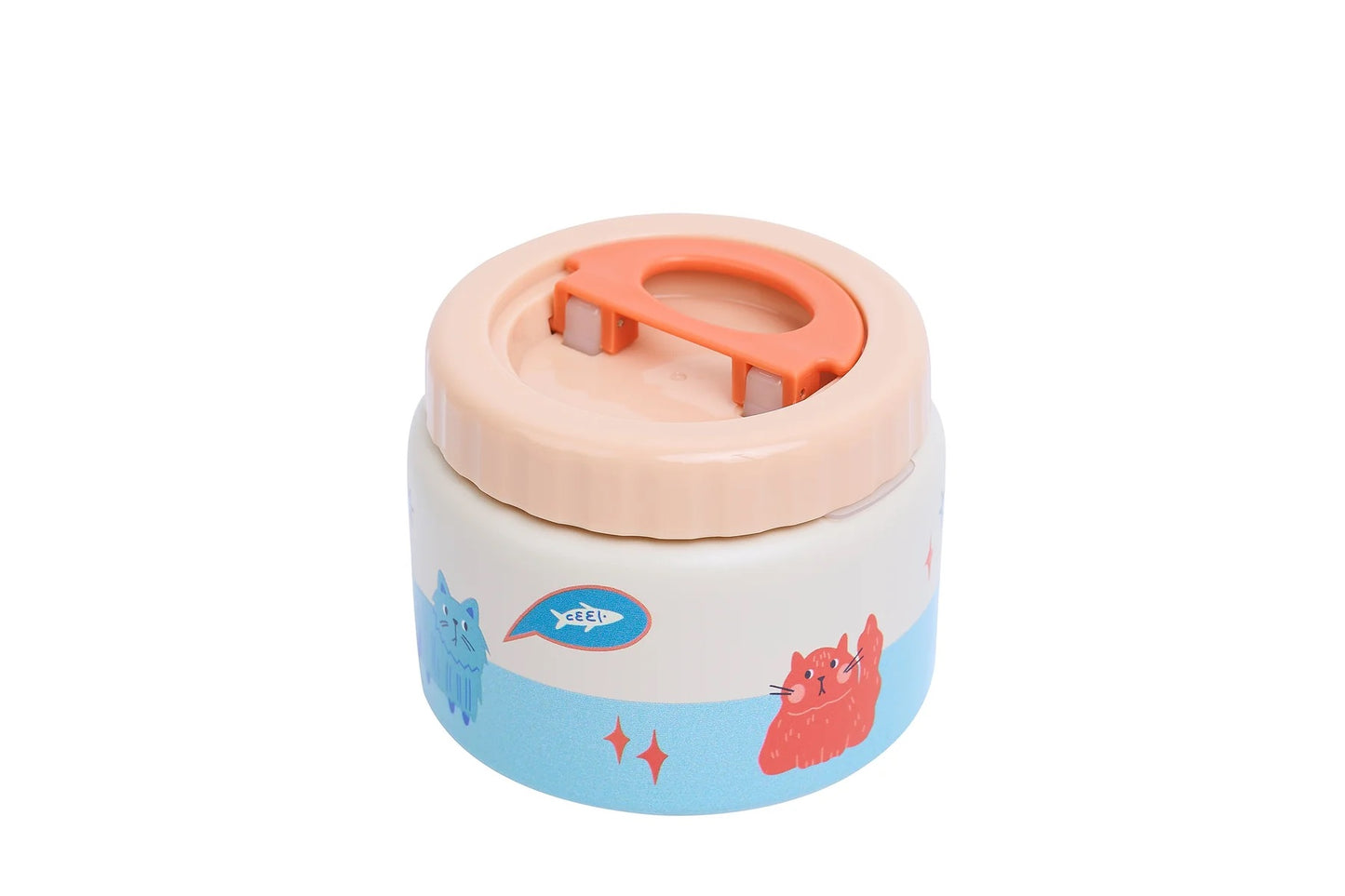 The Cotton Cloud | Thermo Food Jar Meowtiful Cats