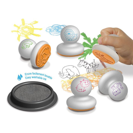 Créa Lign | Mijn eerste stempels - Savanne dieren
