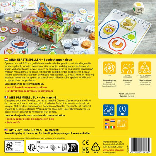 Haba | Mijn eerste spellen - Boodschappen doen (2+)