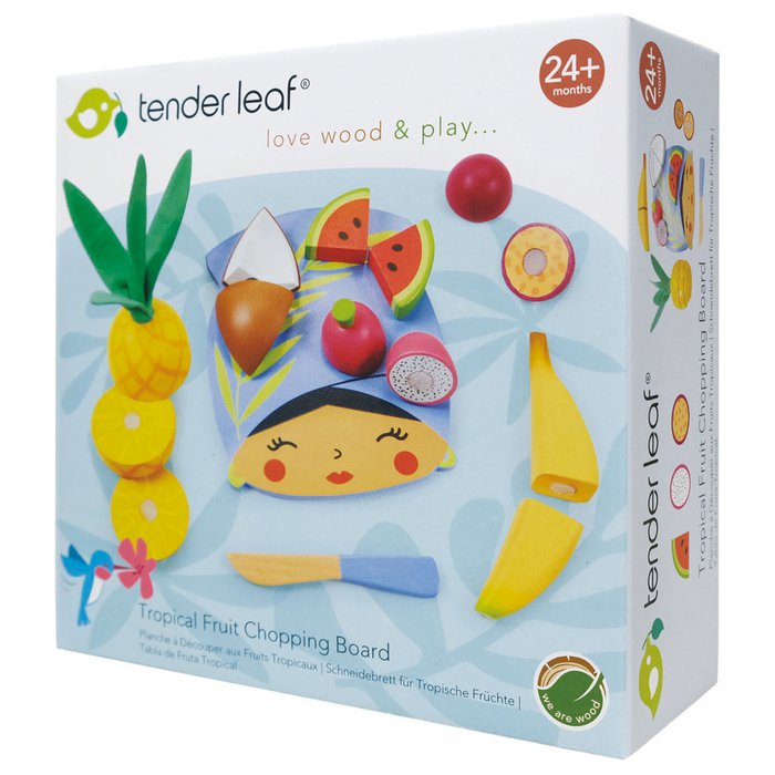 Tender Leaf | Snijplankje met tropisch fruit