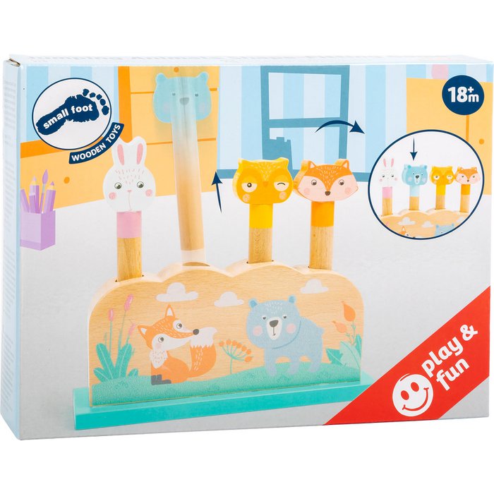 Small Foot | Insteekspel diertjes