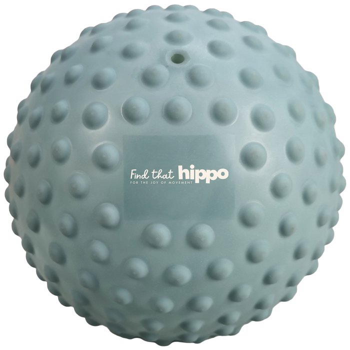 Find That Hippo | Sensorische Bal 22cm- Petrol blauw