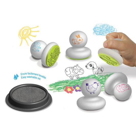 Créa Lign | Mijn eerste stempels - Boerderijdieren