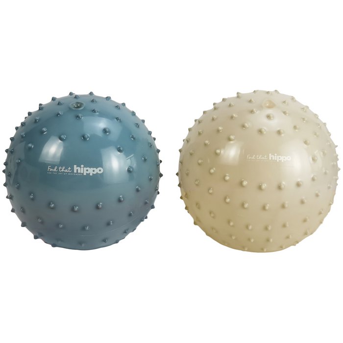 Find That Hippo | Set Sensory Ballen - Petrolblauw en Kaki