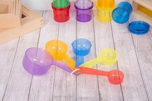 Tickit | Doorschijnende Kleur Maatbekers
