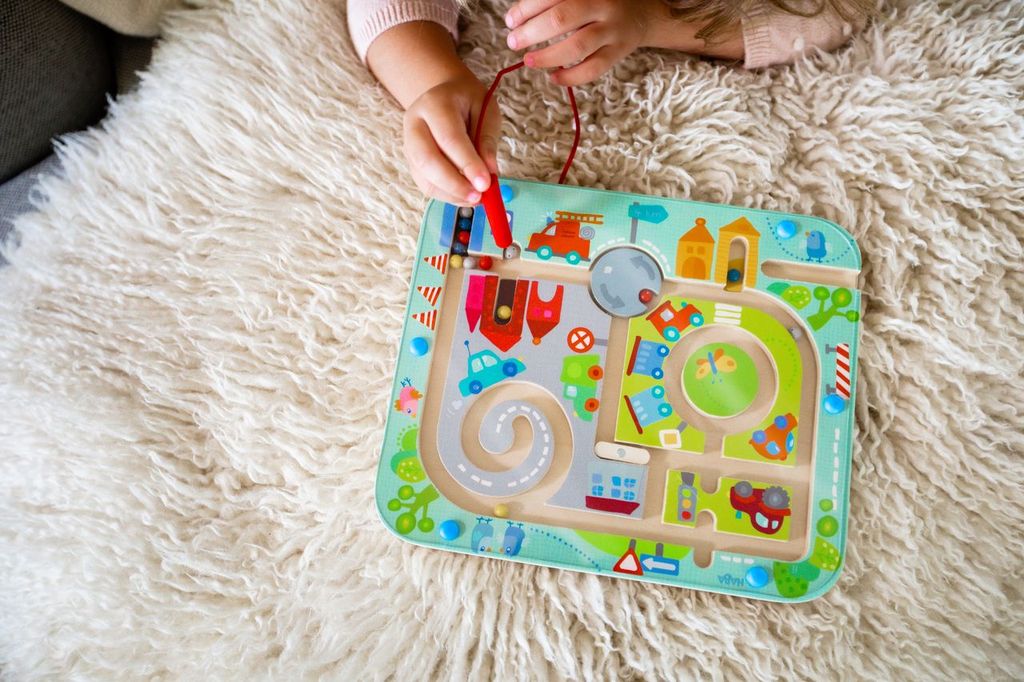 Haba | Magneetspel Stadslabyrint (2+)