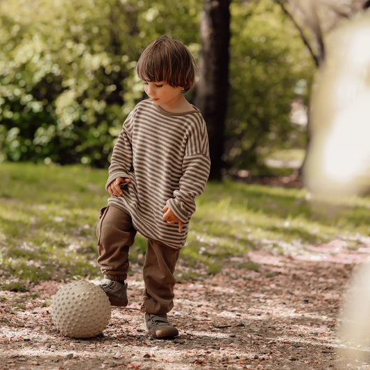 Find That Hippo | Sensorische Bal 22cm- Mosgroen