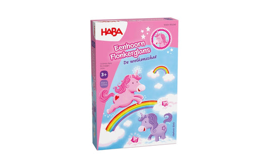 Haba | Eenhoorn Flonkerglans - De wolkenschat (3+)