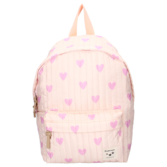 Kidzroom | Rugzak Kleuter Magical Meadows - Roze hartjes
