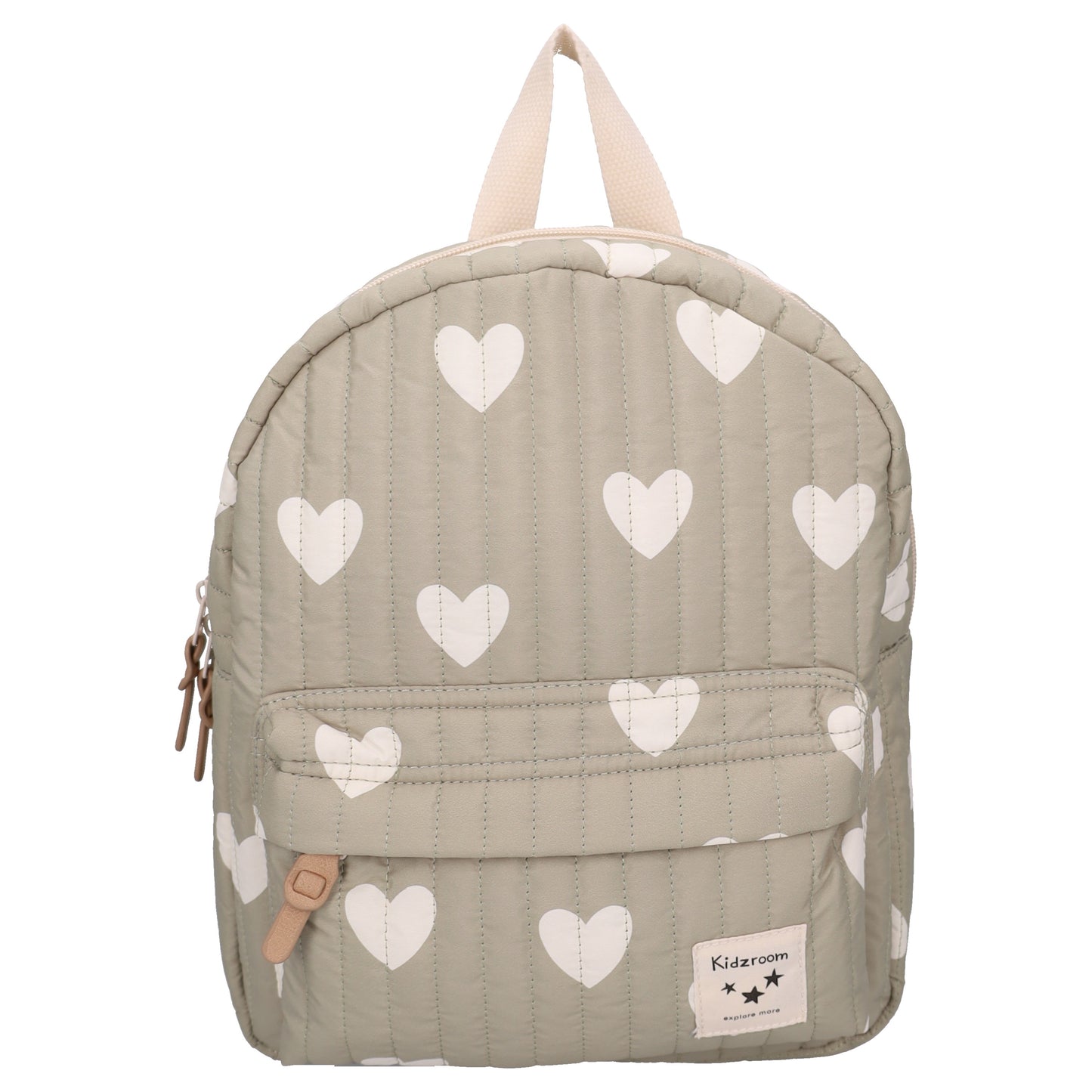 Kidzroom | Rugzak Kleuter Wonderful Worlds - Witte Hartjes