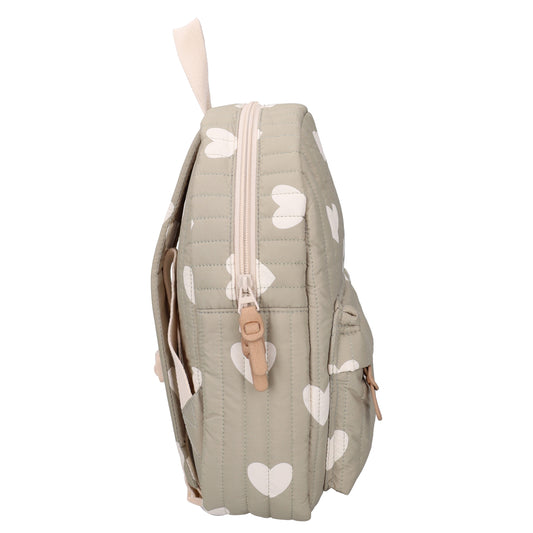 Kidzroom | Rugzak Kleuter Wonderful Worlds - Witte Hartjes