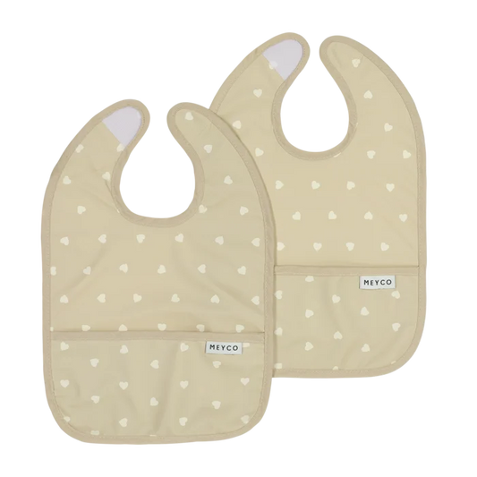 Meyco | Slab met opvangbak Sweet Heart Sand 2-Pack