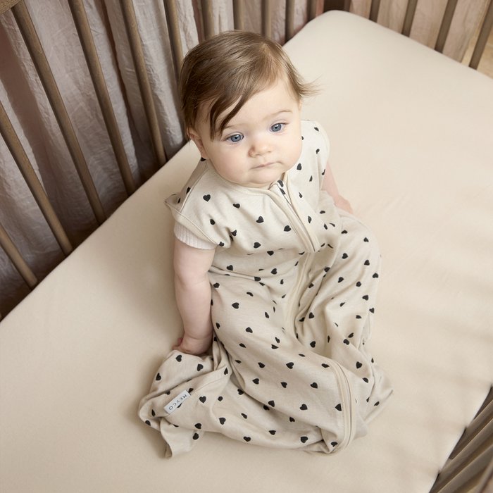 Meyco | Slaapzak ongevoerd interlock jersey Sweet Heart TOG 0.3 - 90-110cm