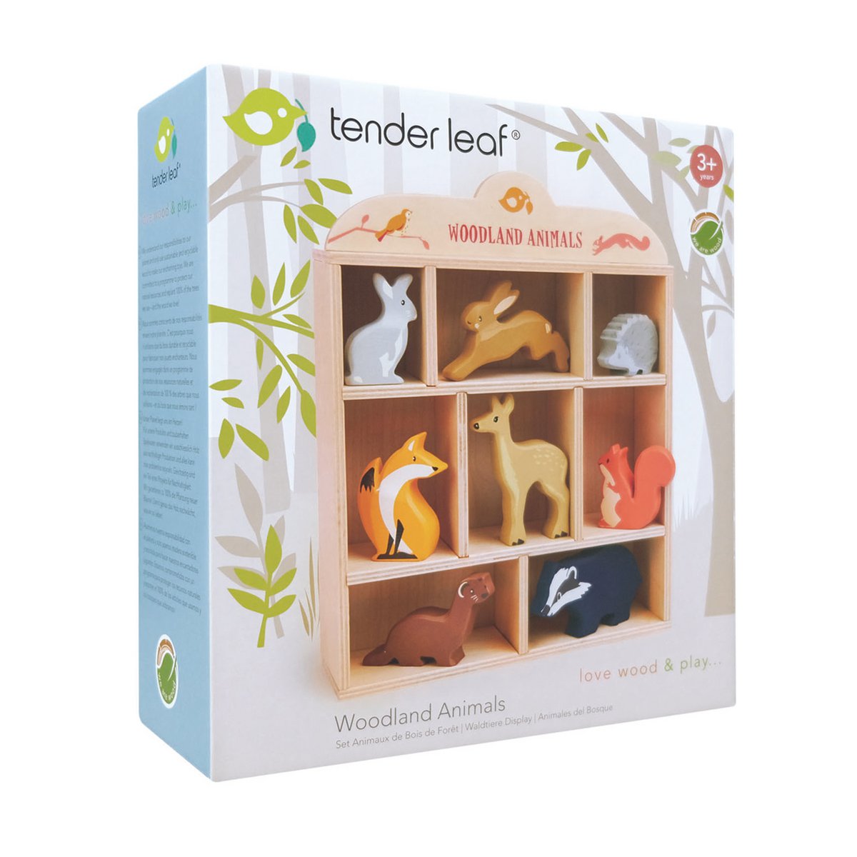 Tender Leaf | Set Woodland Animals