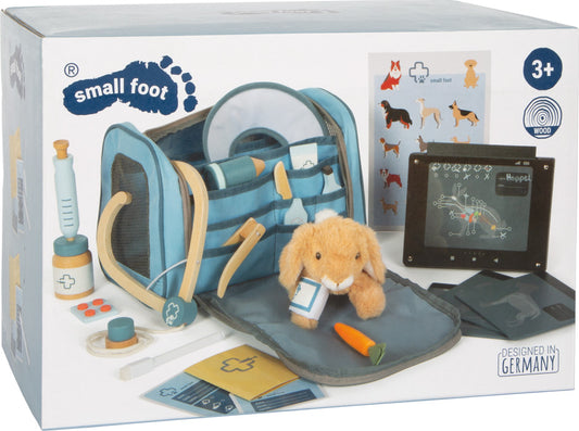 Small Foot | Dierenartstas met Pluche Konijntje