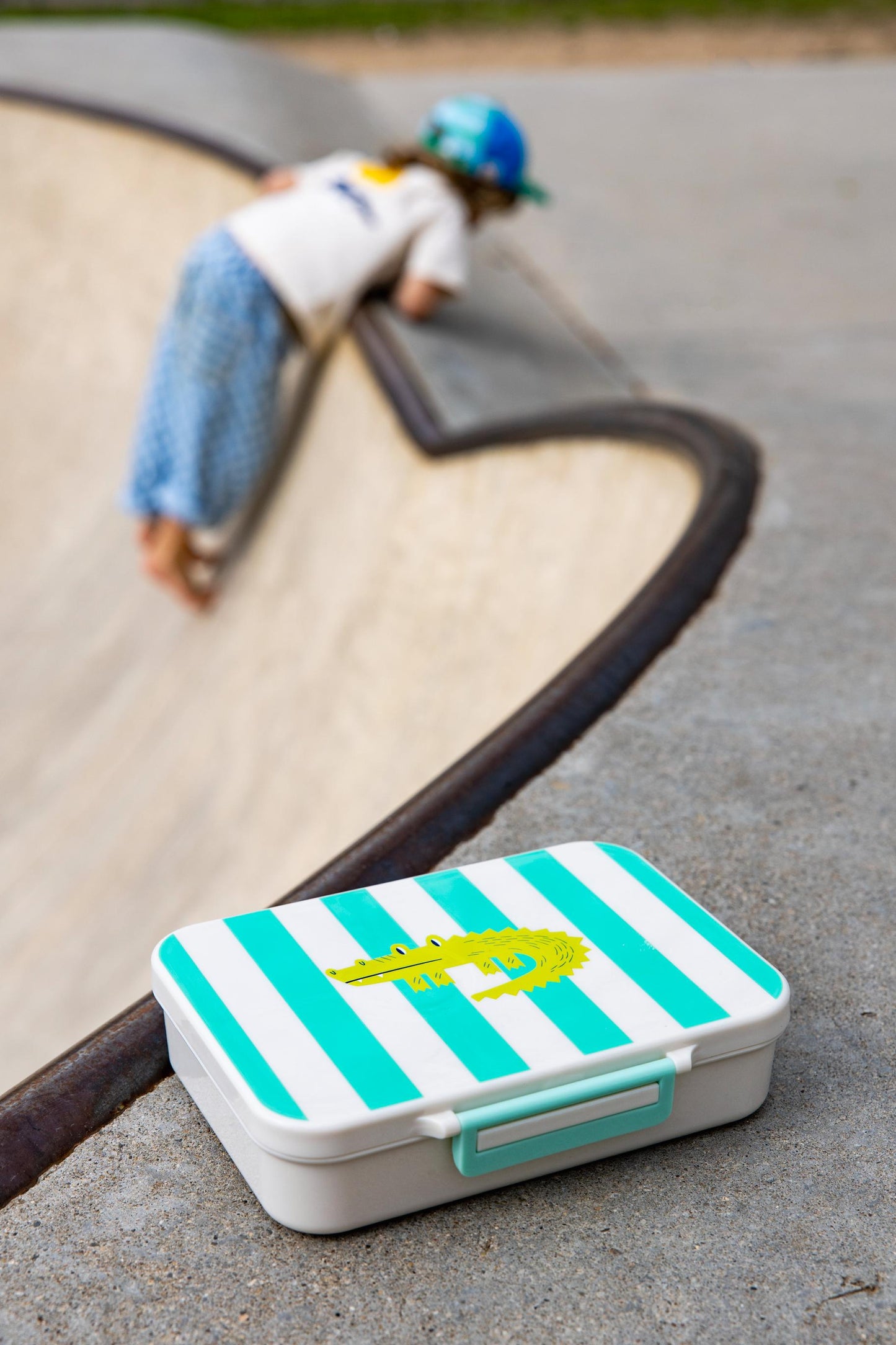 The Cotton Cloud | Kids’ Tritan Lunchbox Croc Rock
