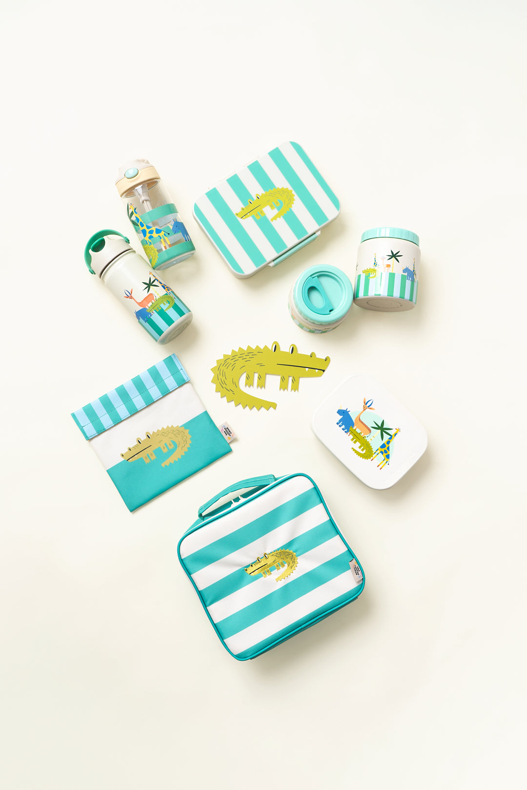 The Cotton Cloud | Kids’ Tritan Lunchbox Croc Rock