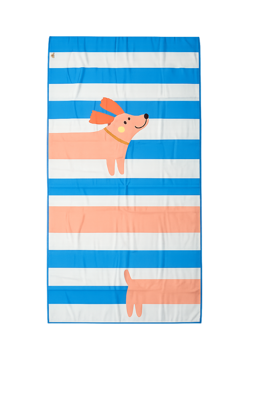 The Cotton Cloud | Microvezel handdoek Woof Gang