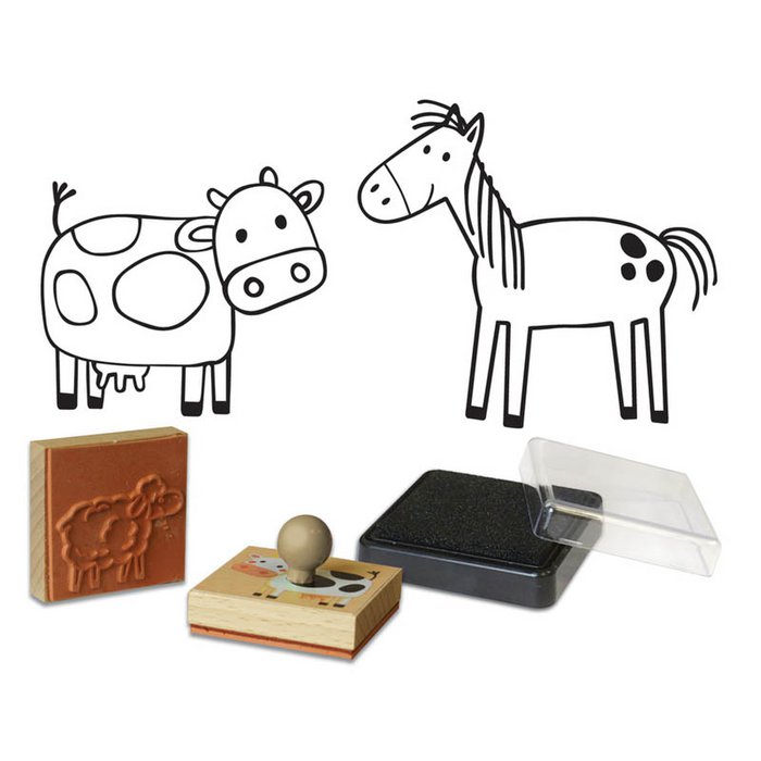 Crea Lign | Stempels Boerderijdieren