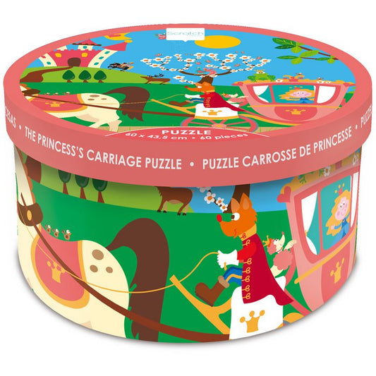 Scratch | Puzzel Prinsessenkoets (4+) 60 stukken