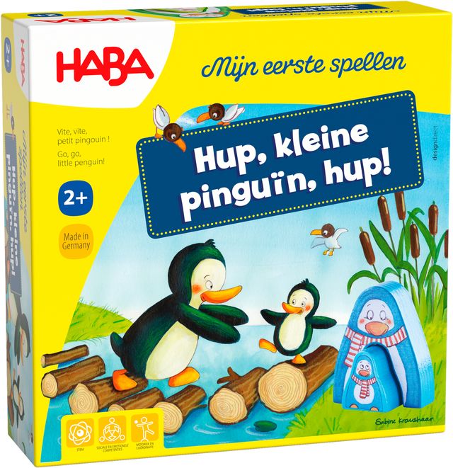 Haba | Mijn eerste spellen - hup, Kleine Pinguïn, Hup! (2+)