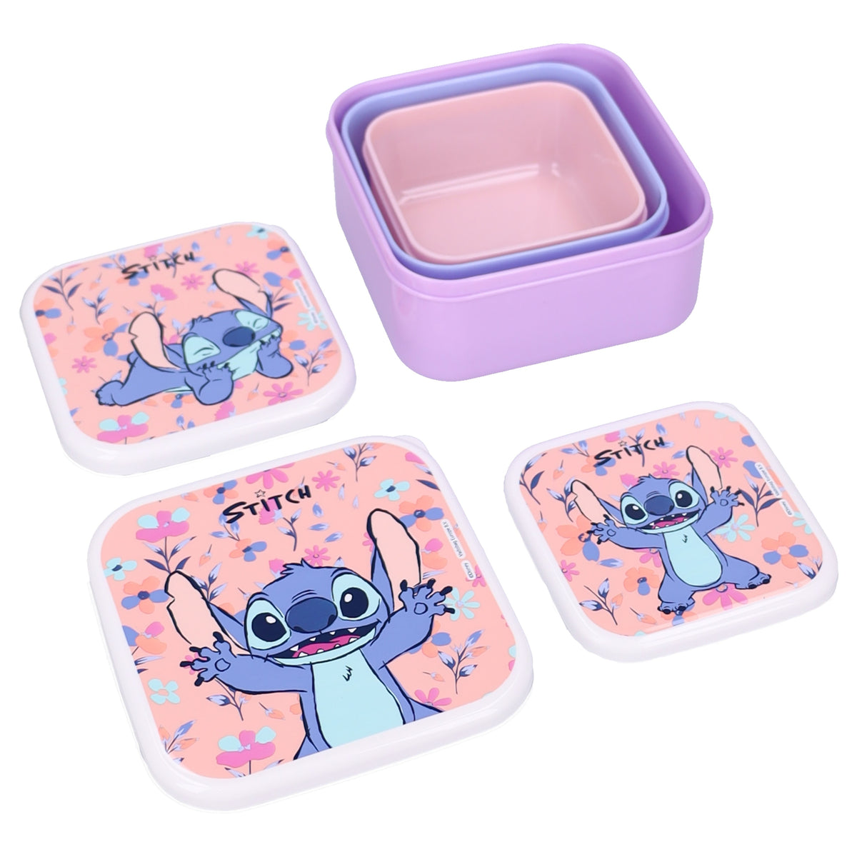 Snackbox set 3in1 - Stitch