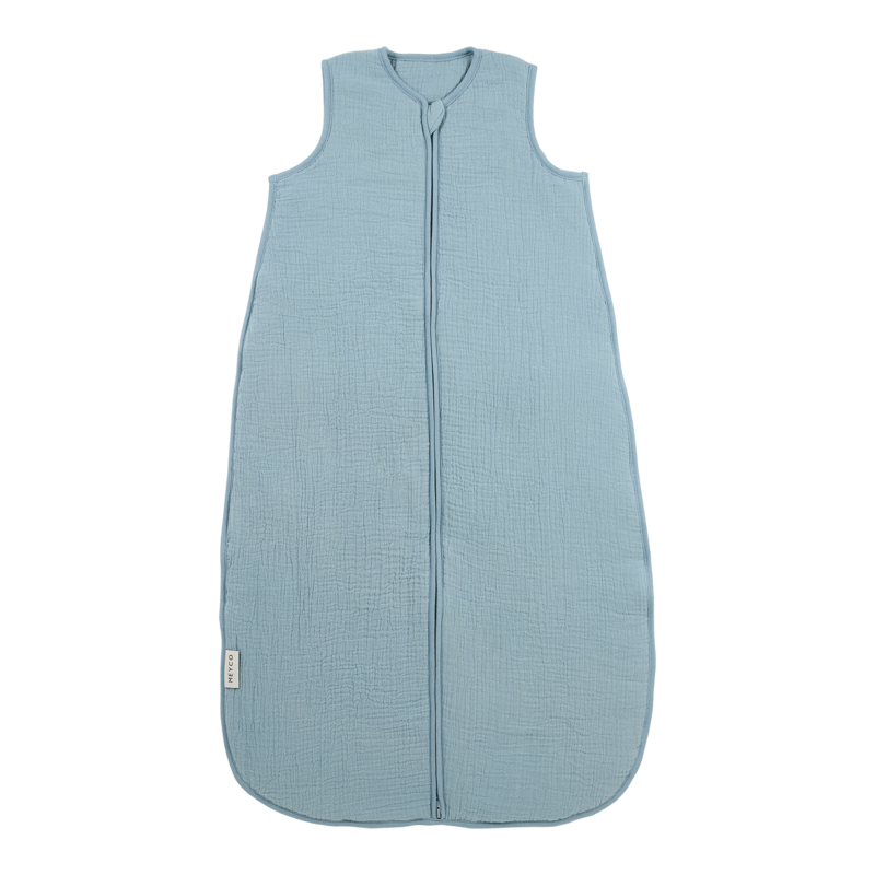Meyco | Slaapzak gevoerd pre-washed hydrofiel Jeans Blue - TOG 2.0 - 70-90-110cm