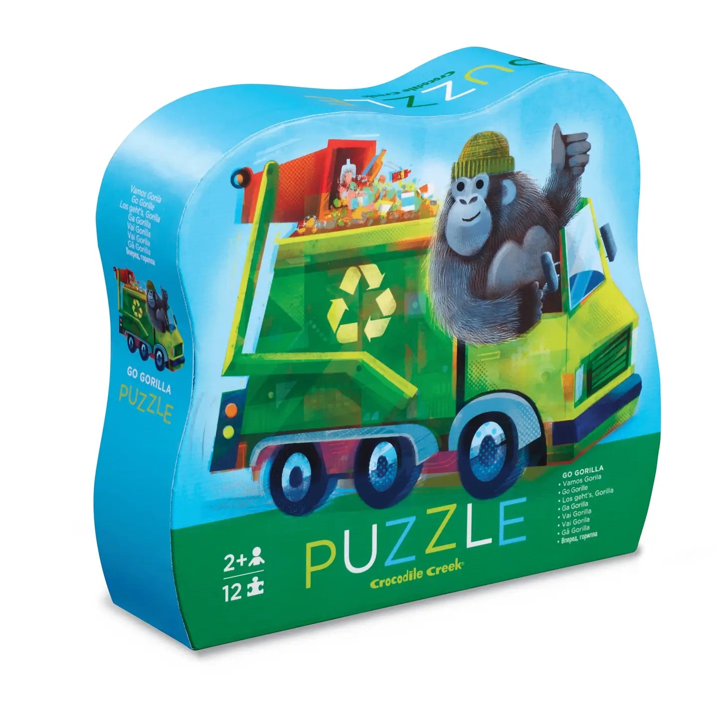 Crocodile Creek | Puzzel 12st - Gorilla