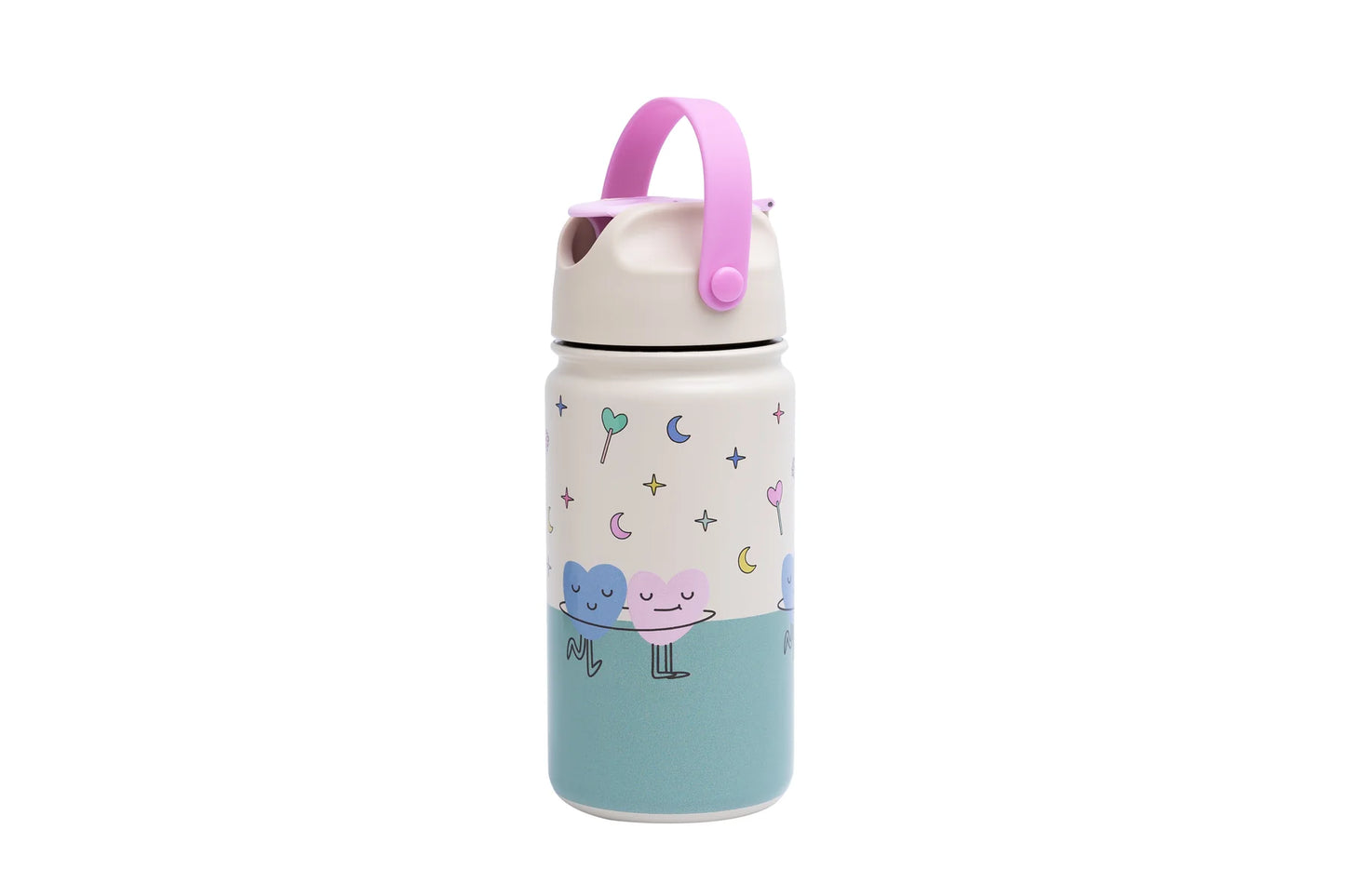 The Cotton Cloud | Thermische drinkfles Dancing Hearts