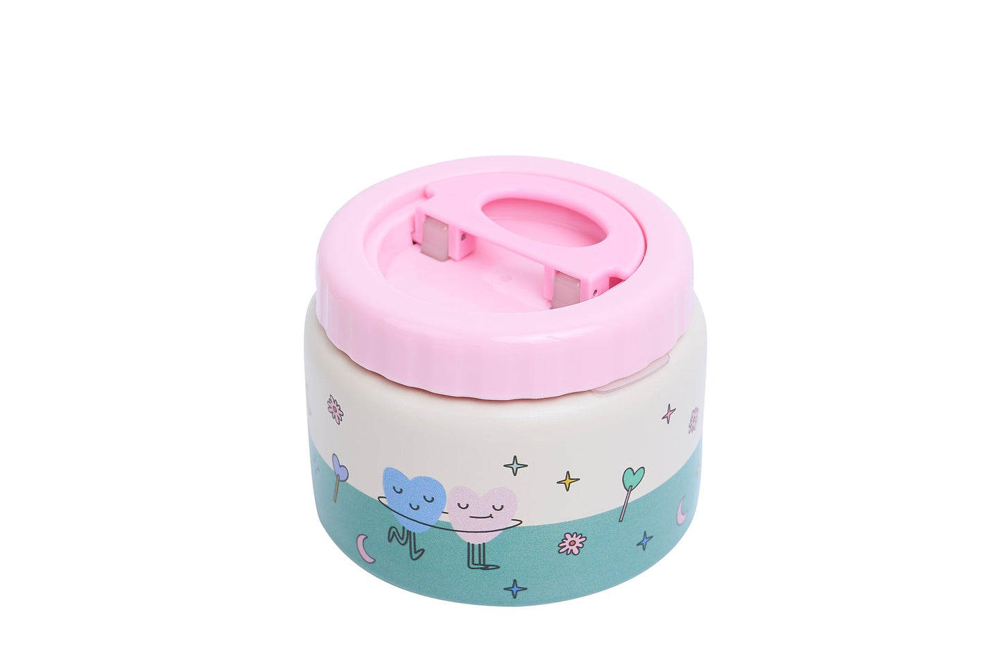 The Cotton Cloud |Thermo Food Jar Dancing Hearts