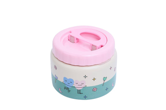 The Cotton Cloud |Thermo Food Jar Dancing Hearts