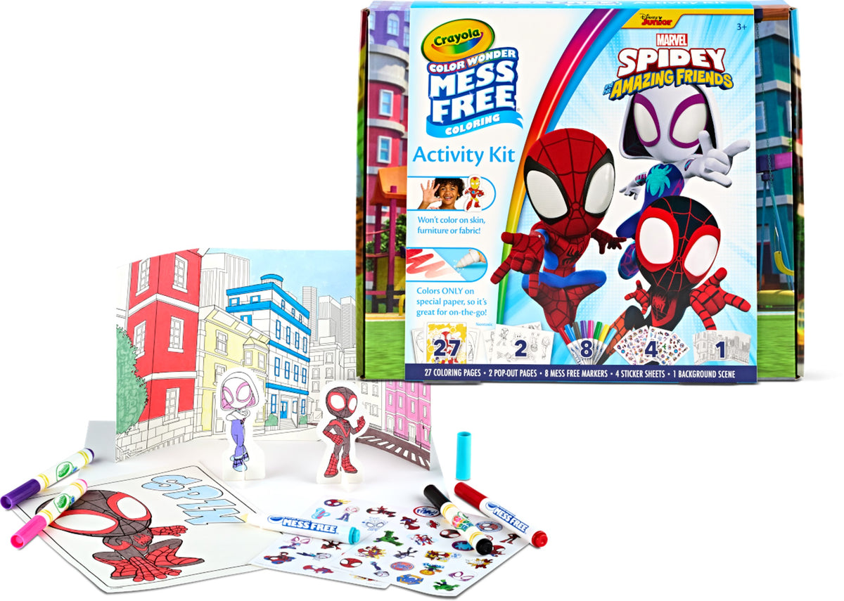Crayola | Color Wonder Activity Set Spidey