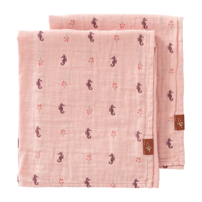 Fresk Hydrofiele Doek 70x60cm - 2stuks | Seahorse