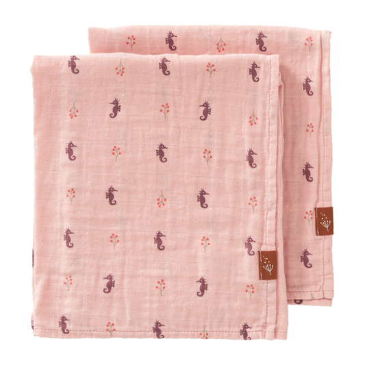 Fresk Hydrofiele Doek 70x60cm - 2stuks | Seahorse