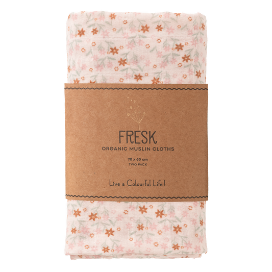 Fresk Hydrofiele Doek 70x60cm - 2 stuks | Garden Flowers