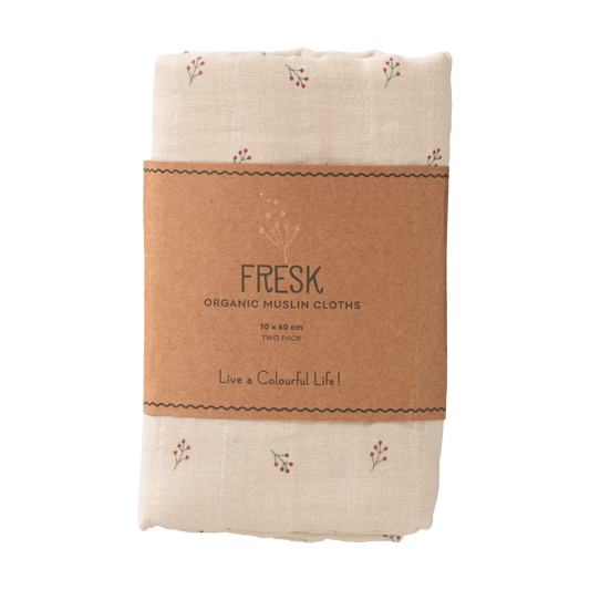 Fresk Hydrofiele Doek 70x60cm - 2 stuks | Berries