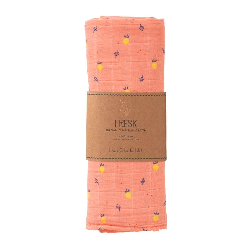 Fresk Hydrofiele Doek 120x120cm | Summer Fruit