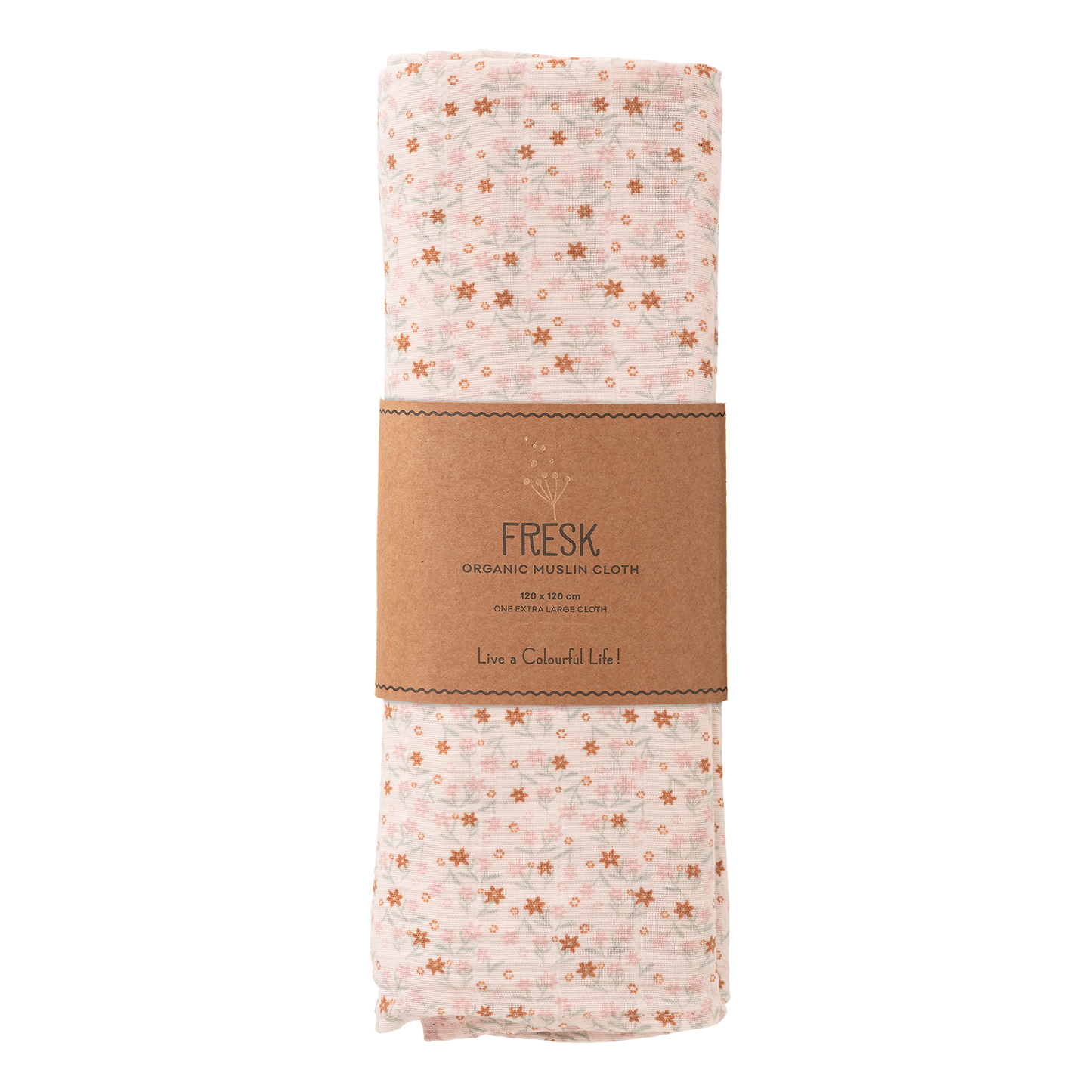 Fresk Hydrofiele Doek 120x120cm | Garden Flowers