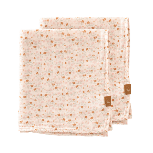 Fresk Hydrofiele Doek 70x60cm - 2 stuks | Garden Flowers