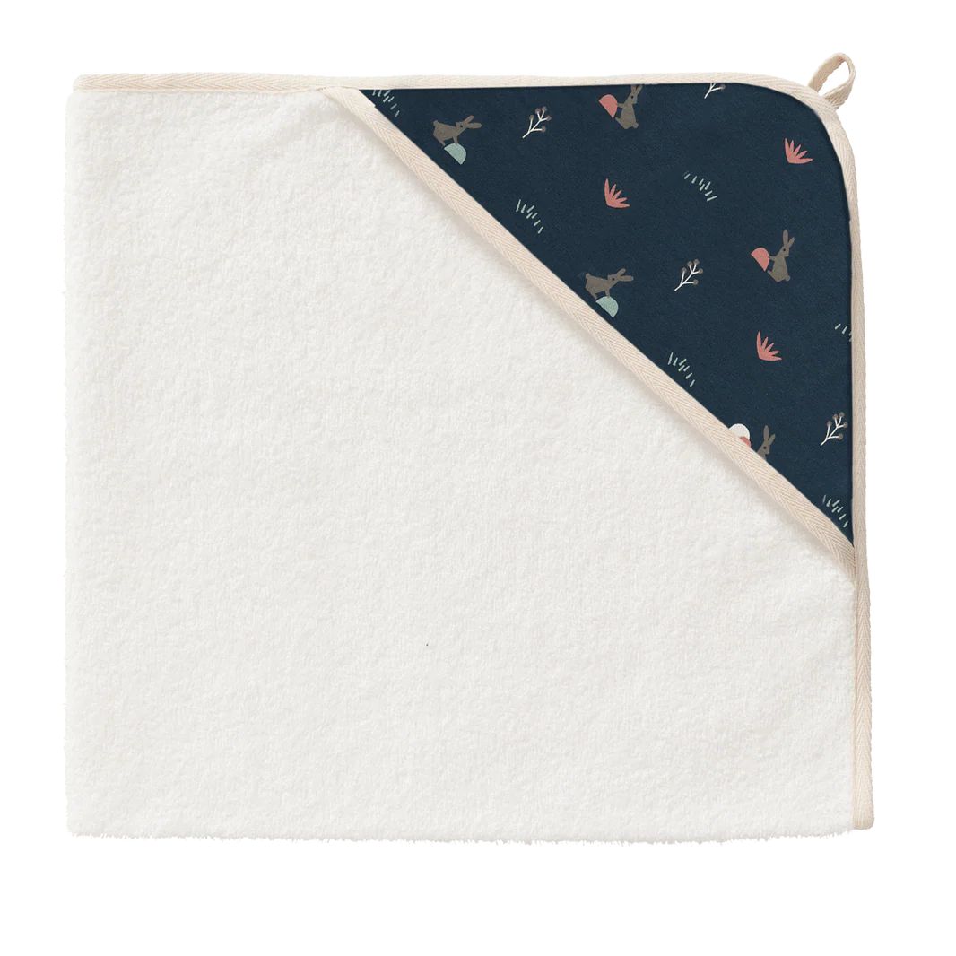 Fresk Badcape | Rabbit Mood Indigo