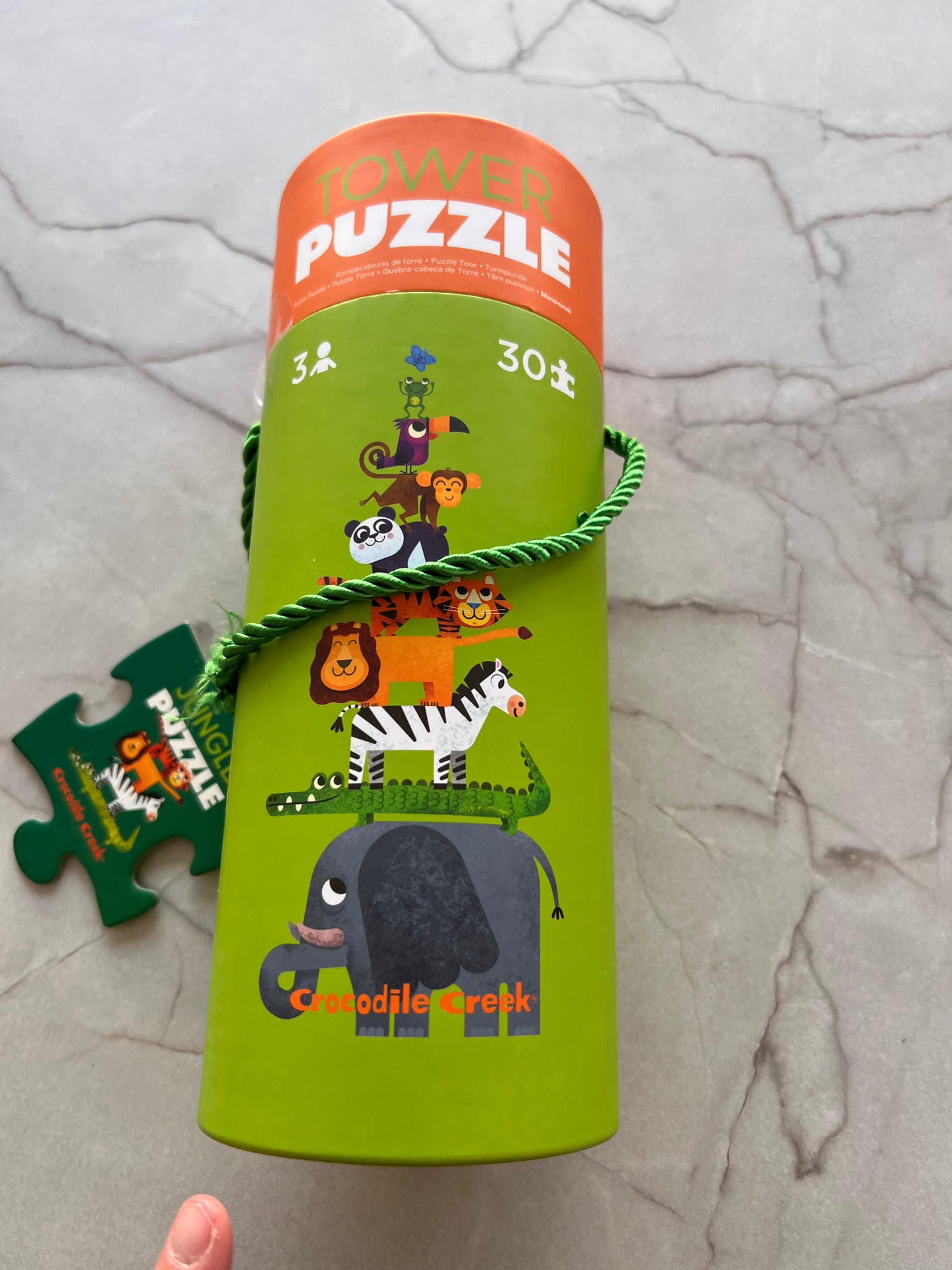 Crocodile Creek | Puzzel 30st - Jungle - beschadigde verpakking